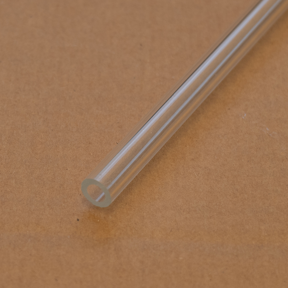 10mm x 2mm Clear Acrylic Tube (extruded)